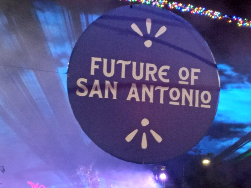 The Future of San Antonio section w/ lasers - IPW 2023