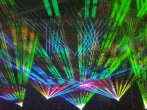 Lasers at the Midland County Fair